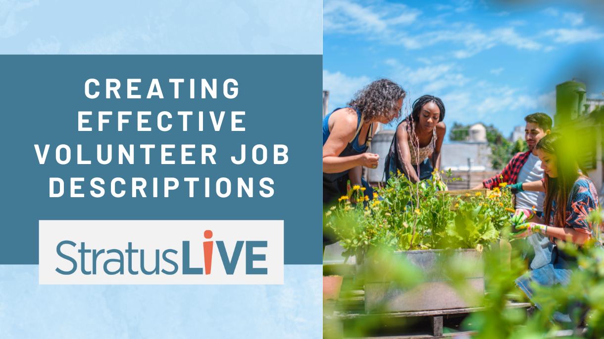 Effective Volunteer Job Descriptions