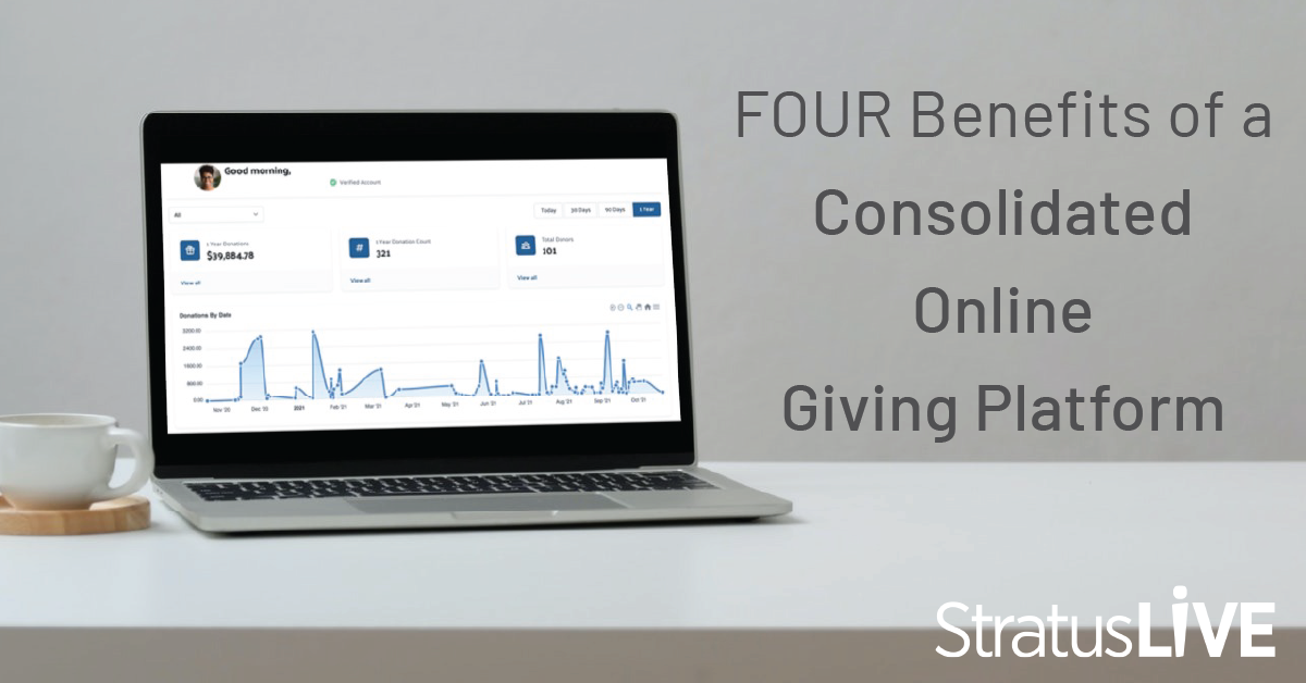 Four Benefits Consolidated Online Giving Platform